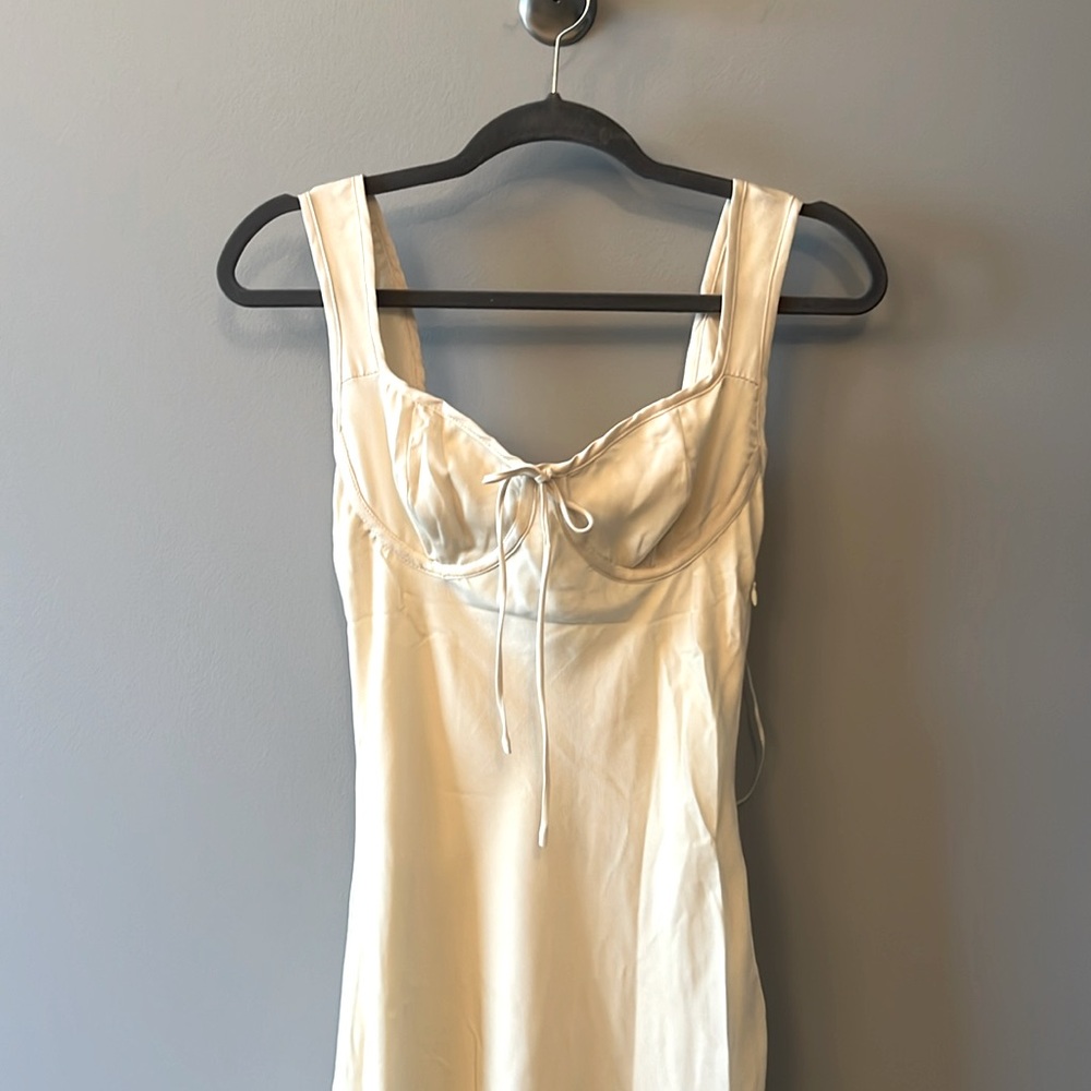 NIA The Brand Canyon Dress in Vanilla Size Small NWT
